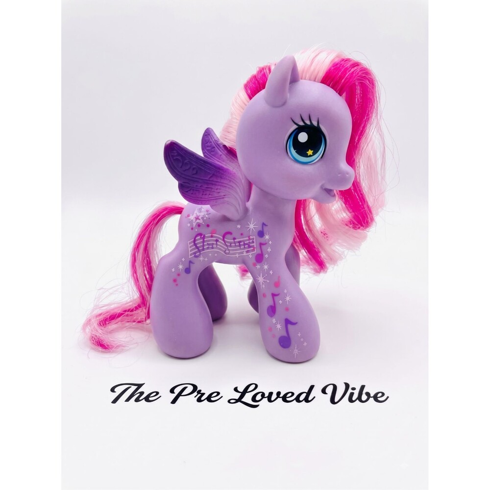 My little pony 2008 Star Song Favorite Friend Pegasus Purple Pink Hair G3.5